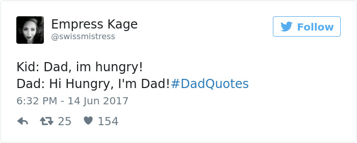 Dadquotes Tweet