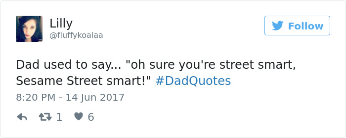 Dadquotes Tweet