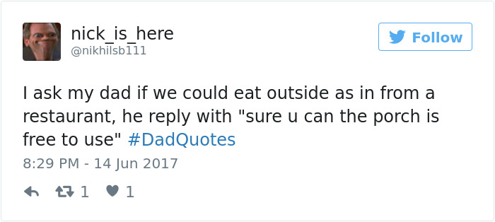 Dadquotes Tweet