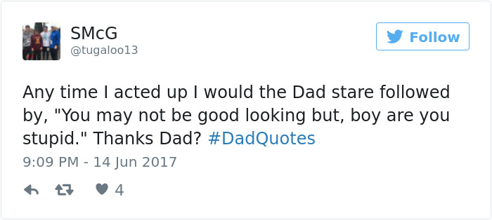 Dadquotes Tweet