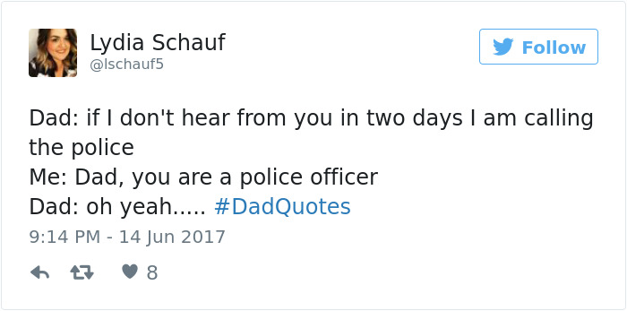 Dadquotes Tweet