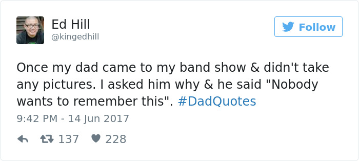 Dadquotes Tweet