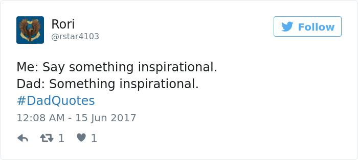Dadquotes Tweet