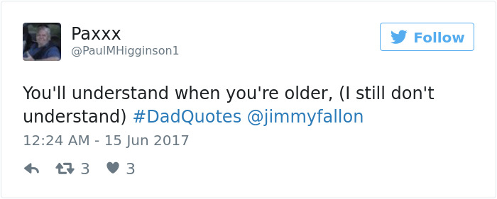Dadquotes Tweet