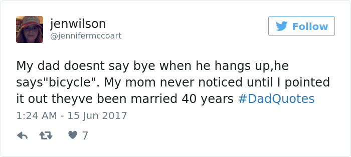 Dadquotes Tweet