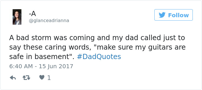 Dadquotes Tweet