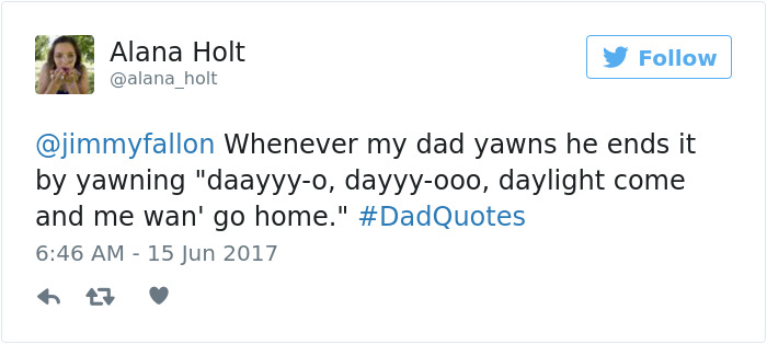 Dadquotes Tweet