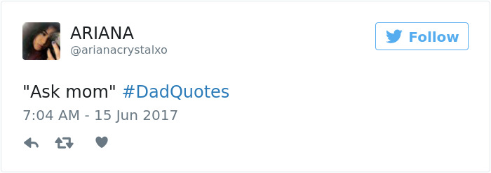 Dadquotes Tweet