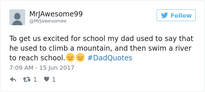 Dadquotes Tweet