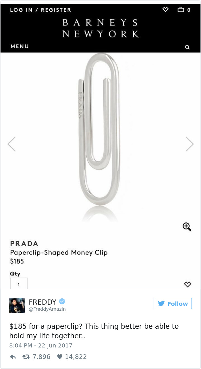 Prada Paperclip