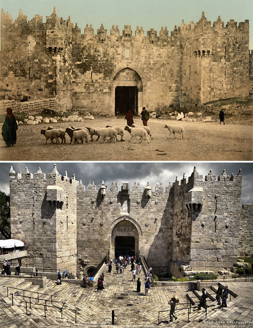 Damascus Gate: One Of Jerusalem’s Most Beautiful Gates, Built In 1537 By The Ottoman Empire