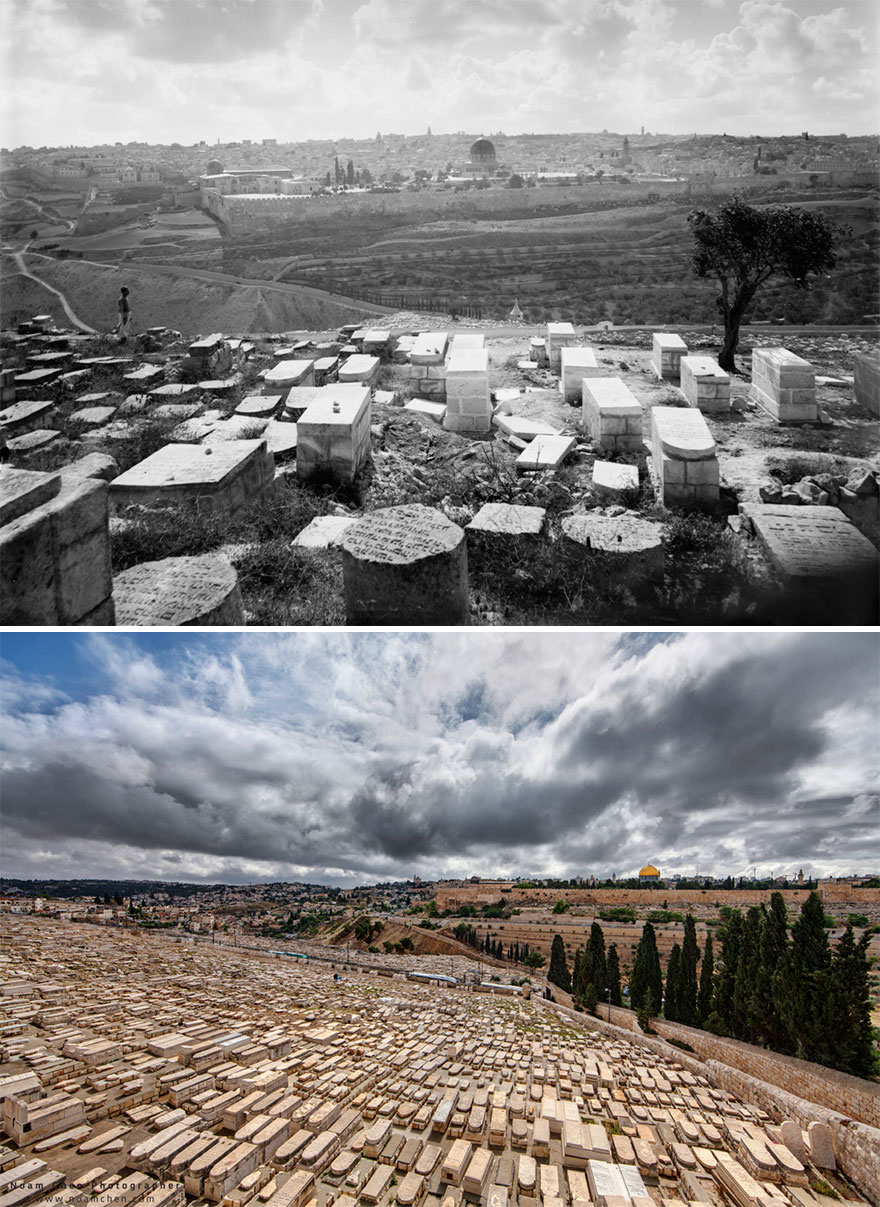 The Jewish Cemetery On The Mount Of Olives: Burial On The Mount Of Olives Began In The Period Of The First Jewish Temple, Some 3,000 Years Ago