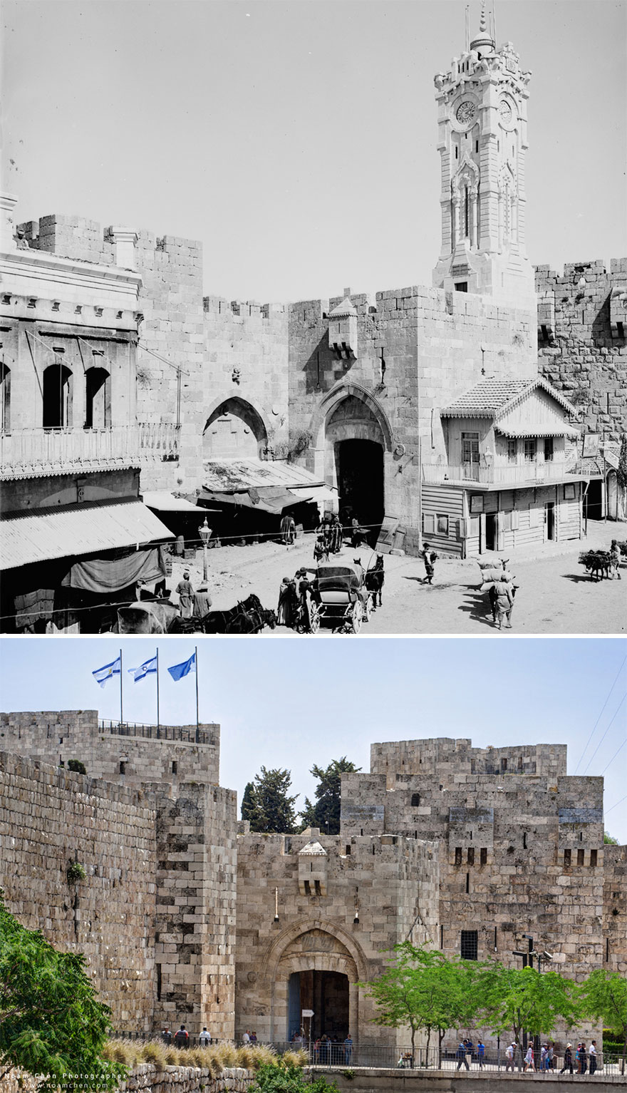 Jaffa Gate: One Of The Main Entrance Gates To The Old City