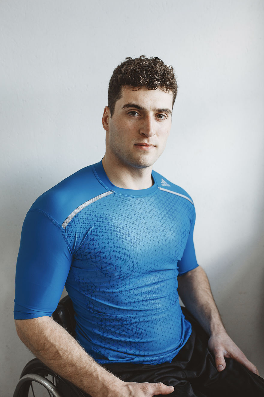 A Pro Para-basketball Player. P. Bonio. Gorgeous!