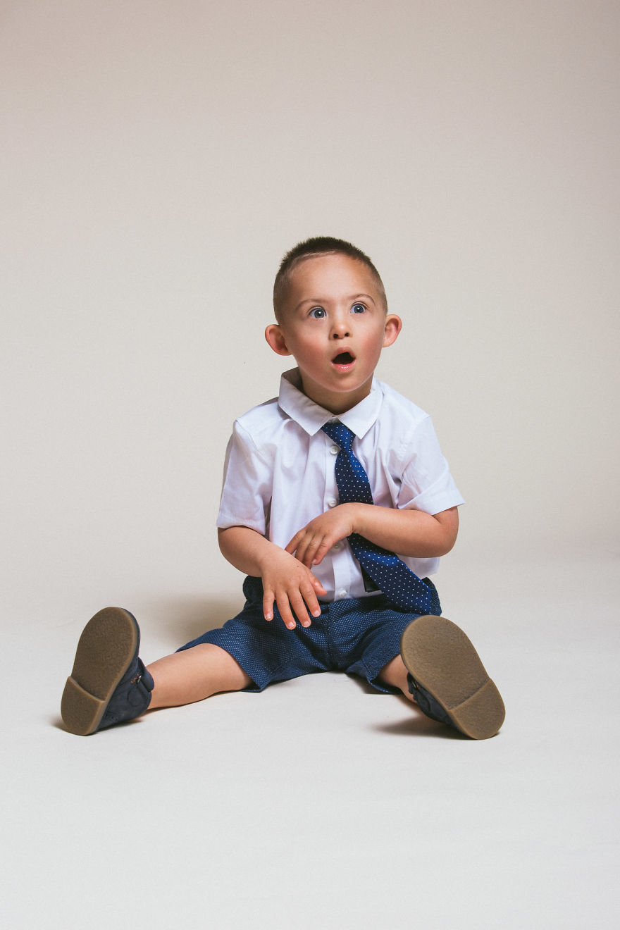 Oh My What A Darling Boy! Here's Our Gabriel