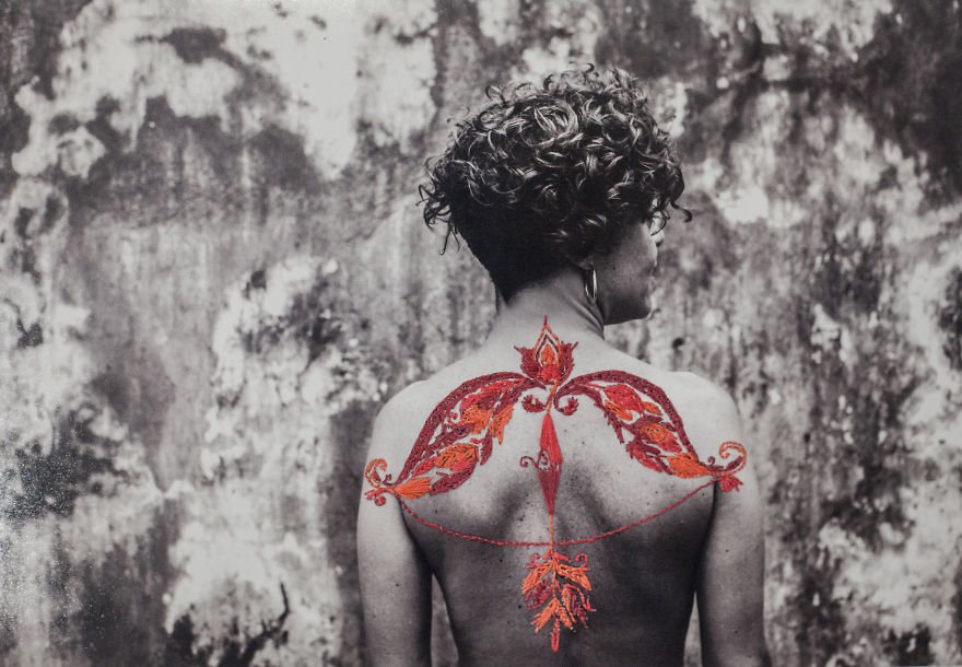 Embroidered Photography