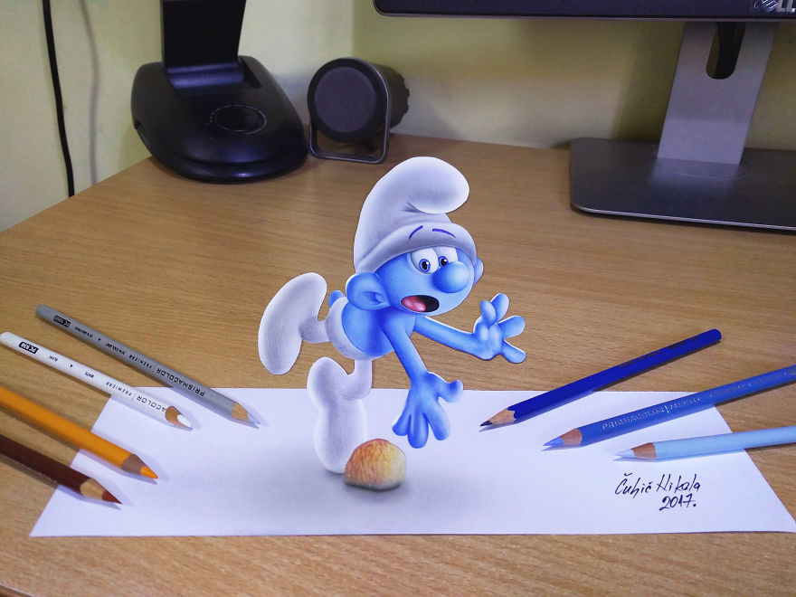 Amazing 3d Artworks By Serbian Artist Nikola Culjic