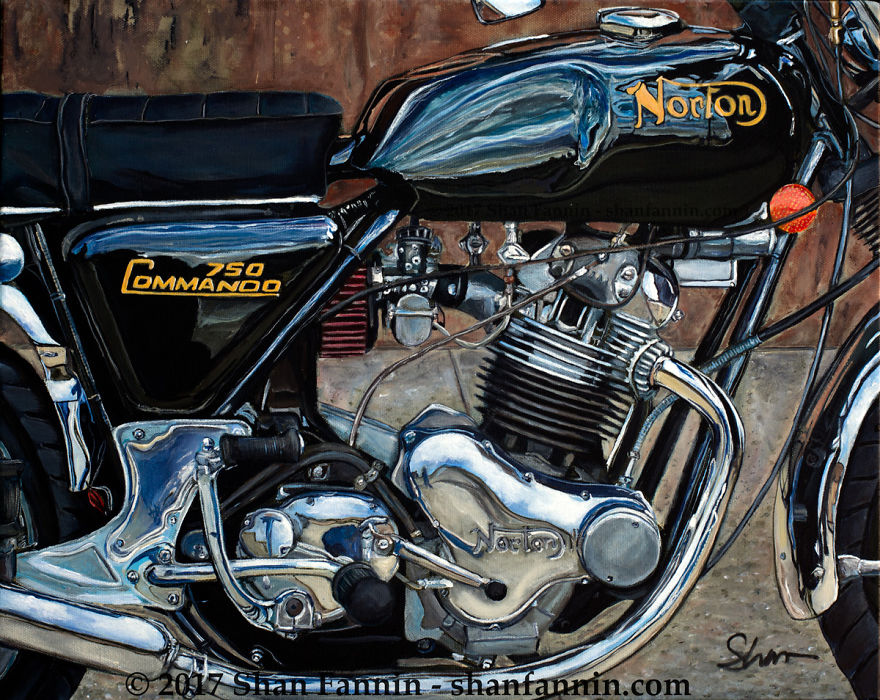 Artist Mixes Realism With Abstraction In Vehicle Paintings