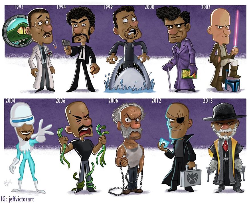 The Evolution Of Samuel L. Jackson