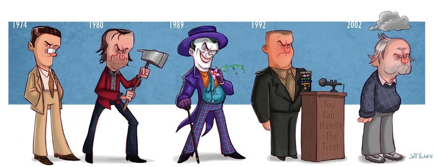 The Evolution Of Jack Nicholson