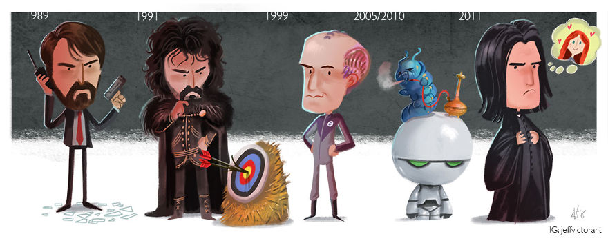 The Evolution Of Alan Rickman