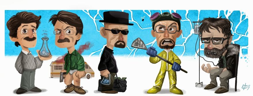 The Evolution Of Walter White