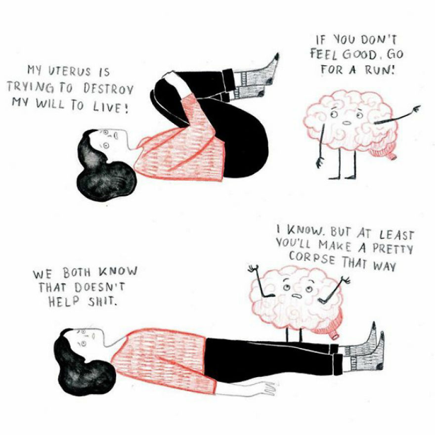 My Comics Deal With The Daily Struggles Of Being A Woman In Her Early 20s