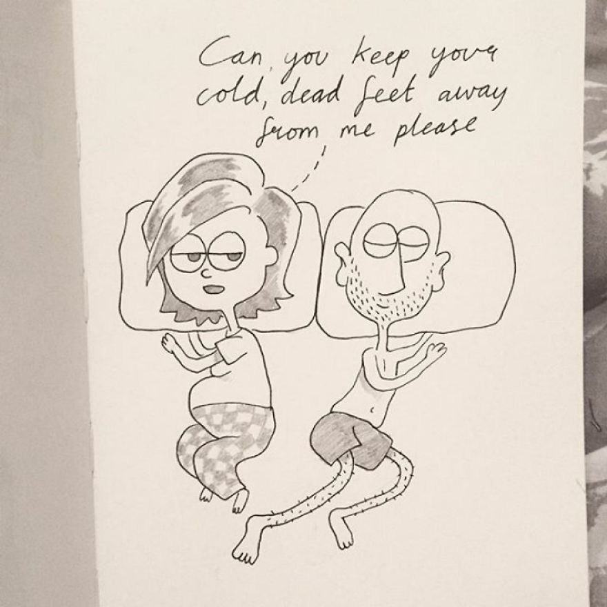 My Cold Feet Annoy Kellie