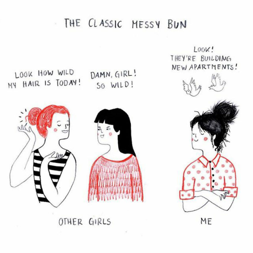 My Comics Deal With The Daily Struggles Of Being A Woman In Her Early 20s