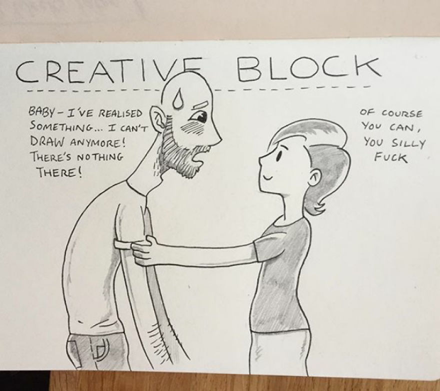 Kellie Always Supports Me Through My Latest Crisis Of Confidence