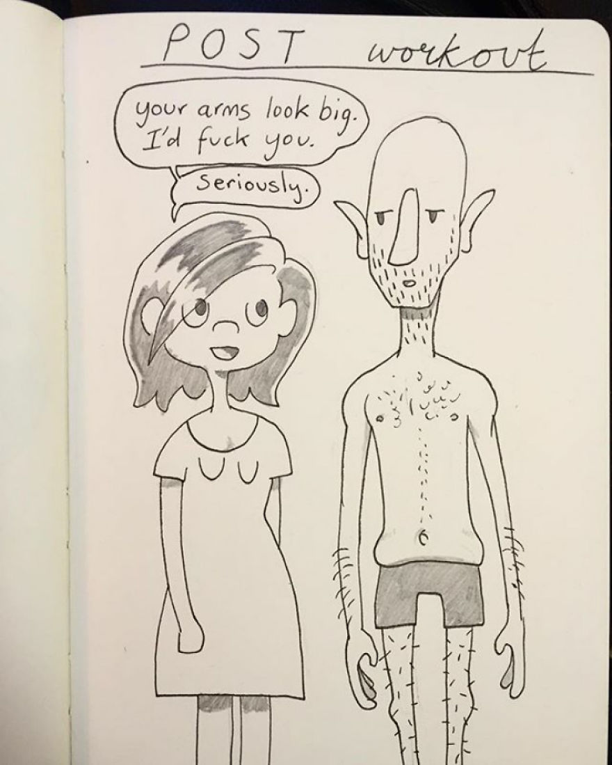 Working Out At Home Means Kellie Is Always On Hand To Offer Support And Encouragement