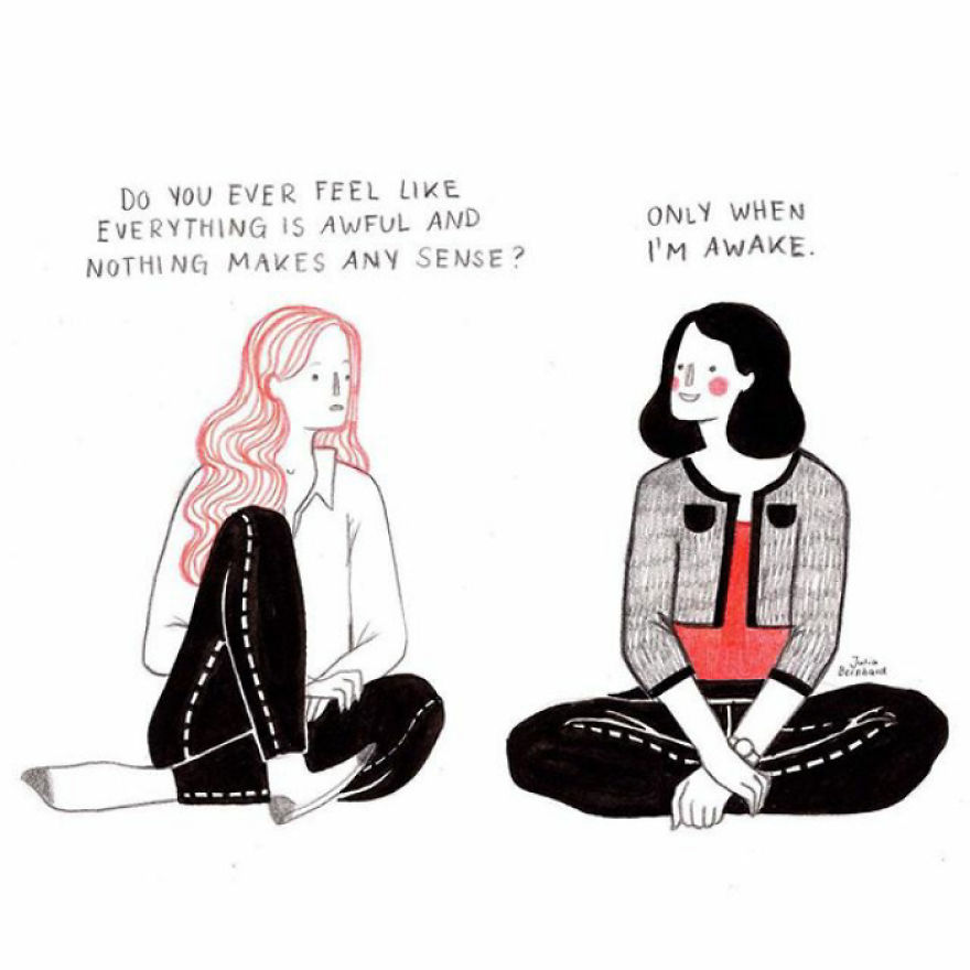 My Comics Deal With The Daily Struggles Of Being A Woman In Her Early 20s