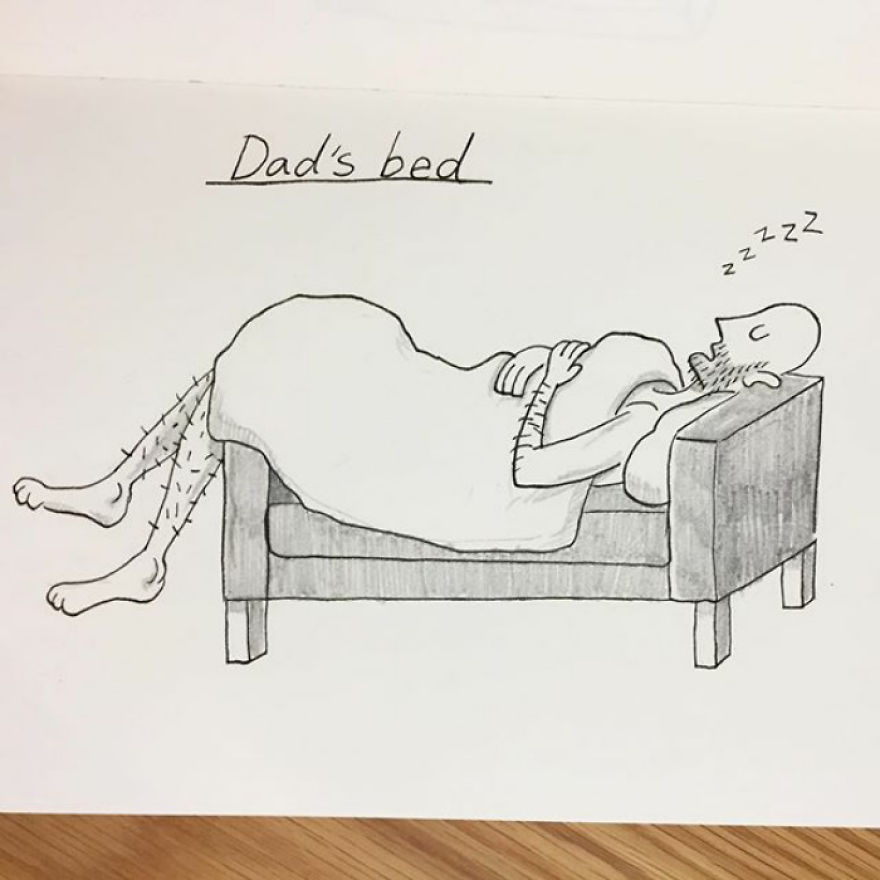 Poppy Isn't A Fan Of Sleeping, But If She Absolutely Must Do It Then She'll Do It In My Bed. The Sofa Is My Bed Now