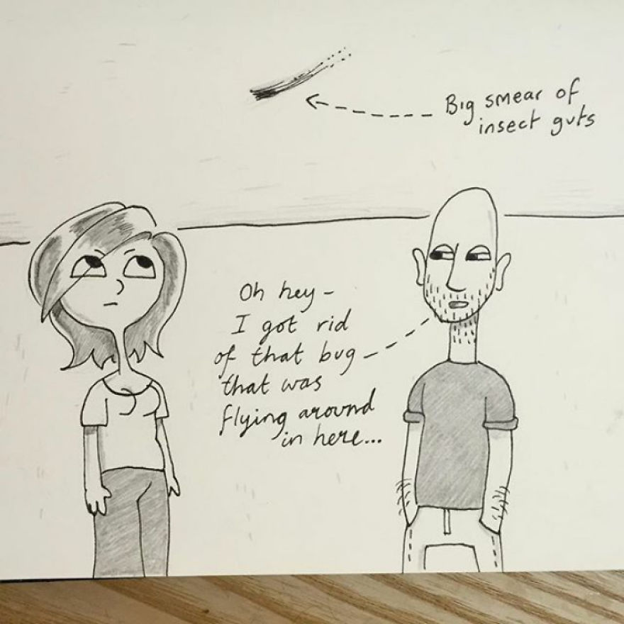 The Warm Weather Brings The Insects Out But I Take Care Of The Problem