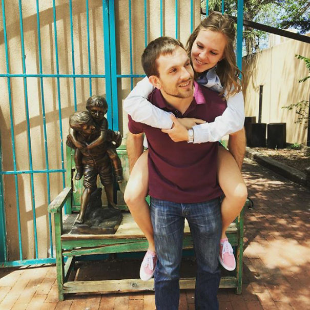 People Playing With Statues