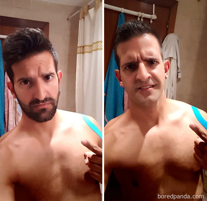 Before And After Shave