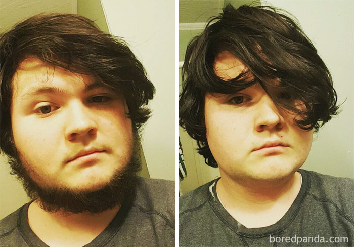 It's Gone. No More Beard