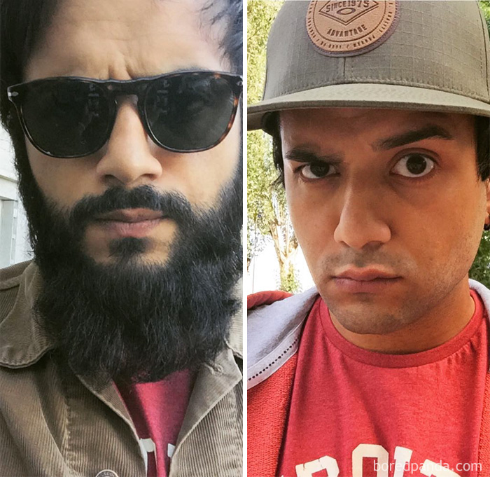 Before And After Shave