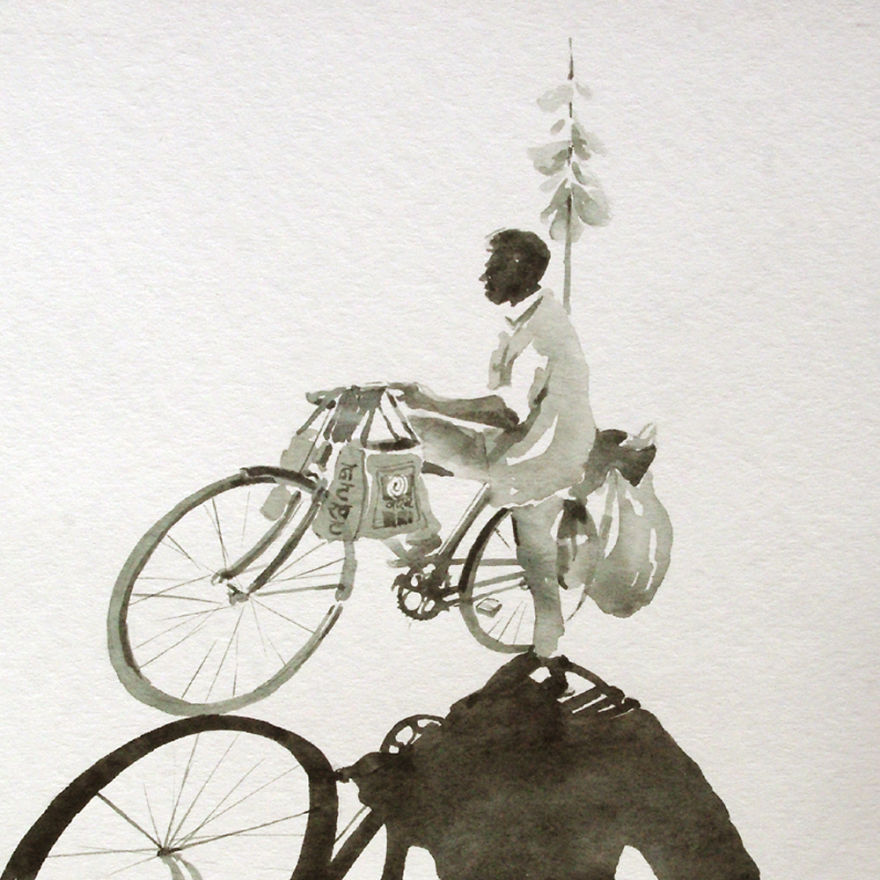 I Illiustrate Bicycle Stories From India I Illiustrate Bicycle Stories From India