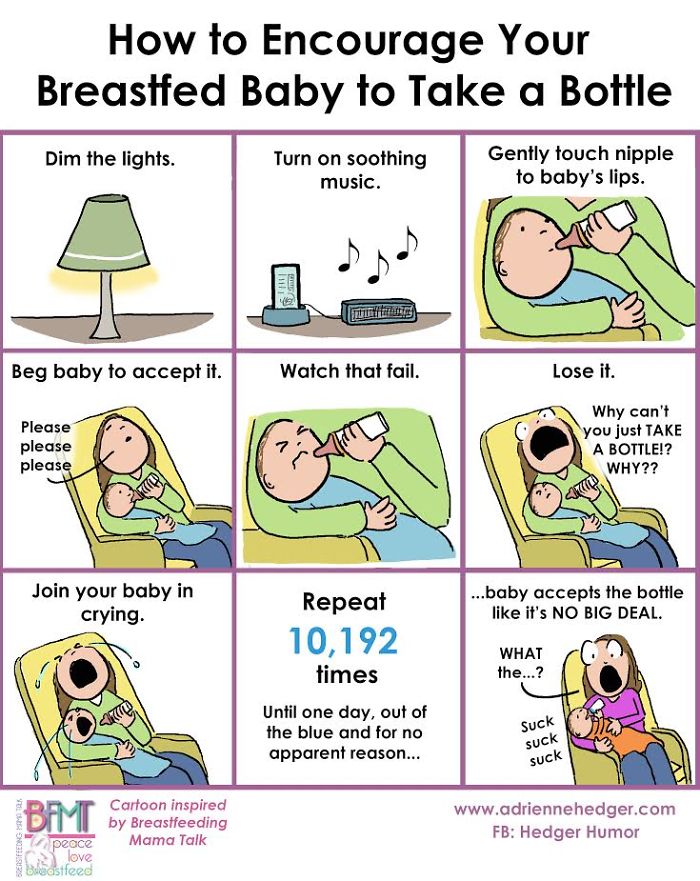 Breastfeeding Cartoons We Can All Relate To! Breastfeeding Cartoons We Can All Relate To!