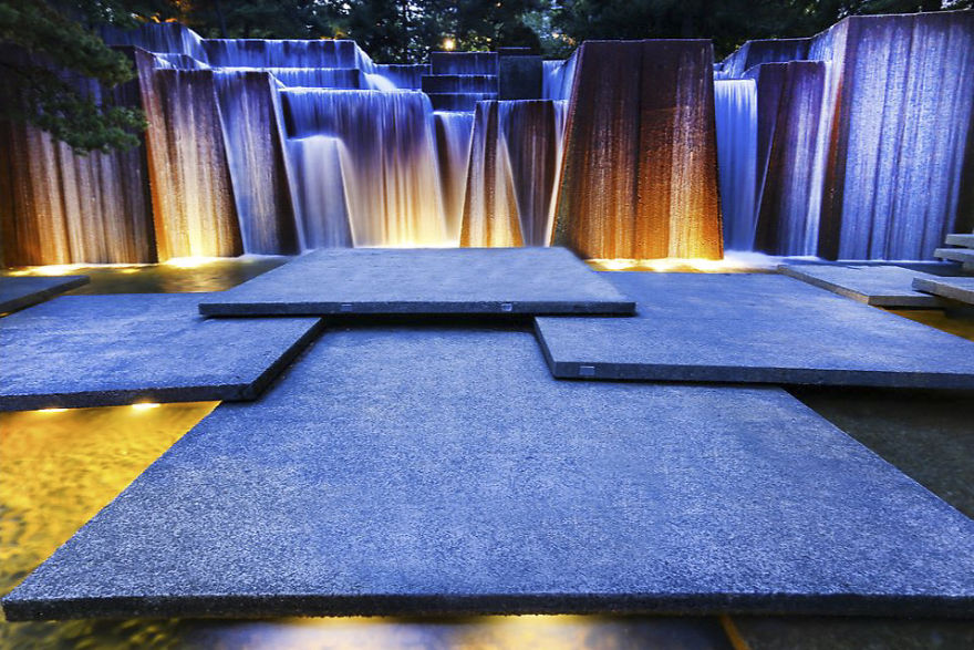 Keller Fountain, Portland, Oregon, USA