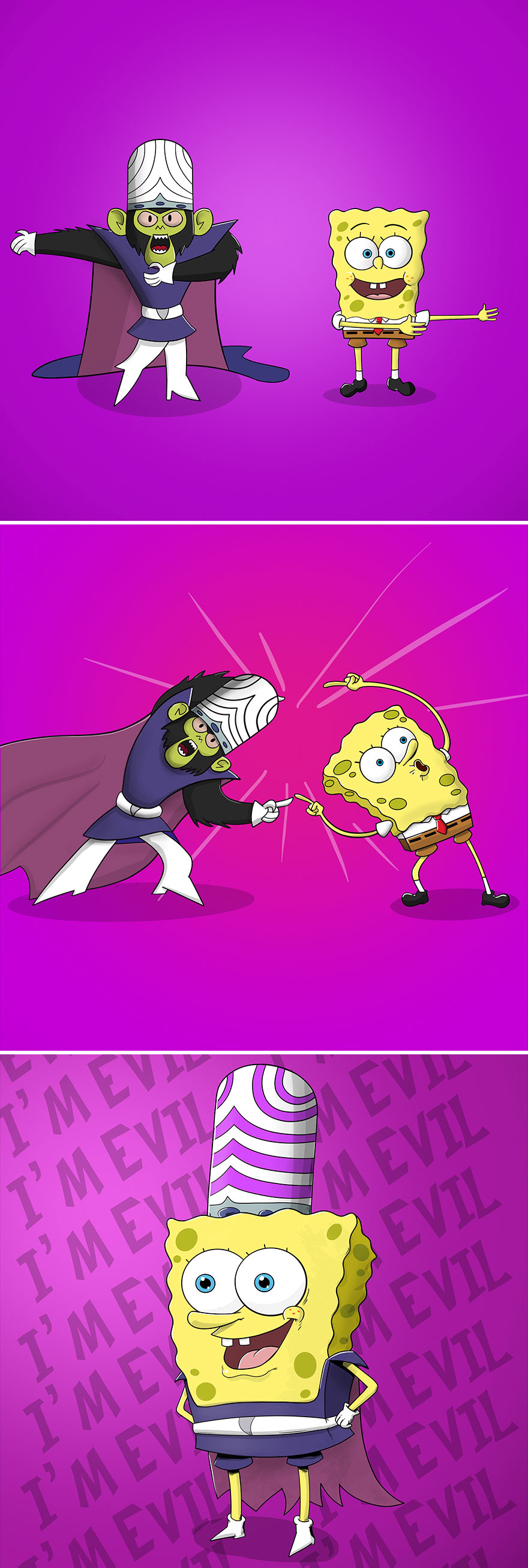 Mojo Jojo + Spongbob