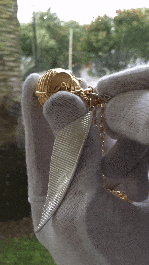 I Made A Golden Snitch Engagement Ring Box