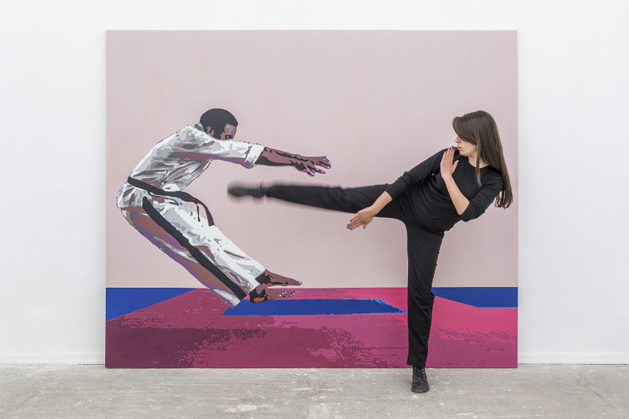 Artist Invites Viewers To Complete The Painting Artist Invites Viewers To Complete The Painting