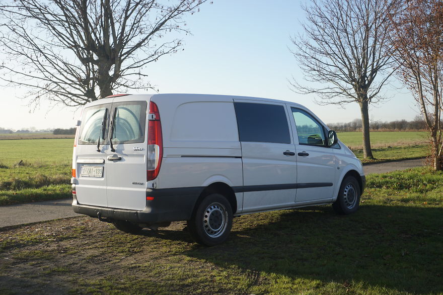 Instead Of Buying A House We Bought A Mercedes Vito And Converted It To Our Rolling Home