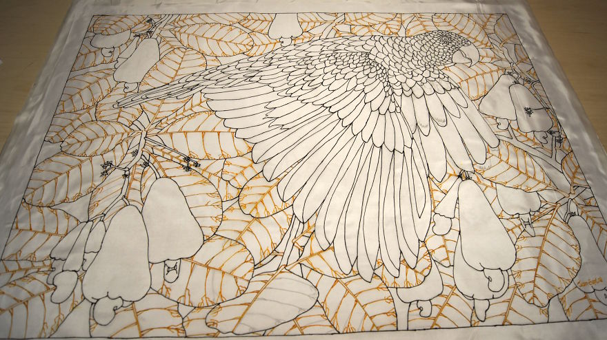 5000-Year-Old Textile Art Medium Done To 2017 Expression.