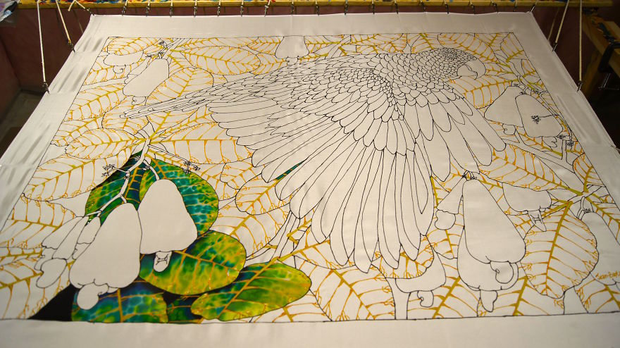 5000-Year-Old Textile Art Medium Done To 2017 Expression.