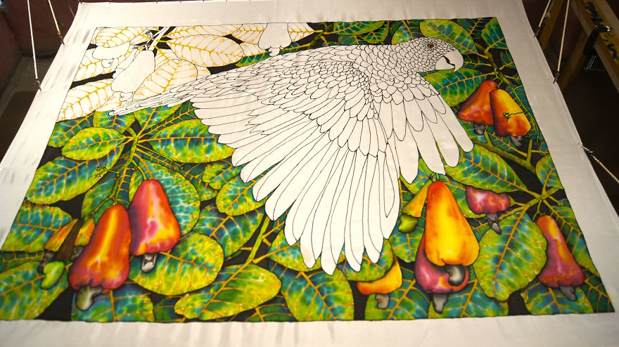 5000-Year-Old Textile Art Medium Done To 2017 Expression.