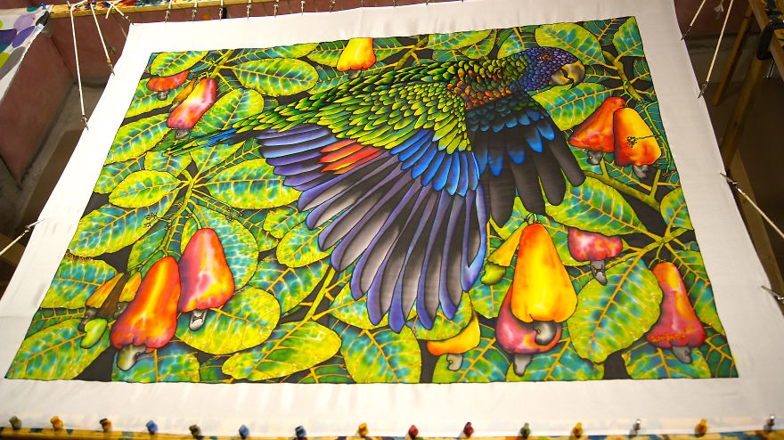 5000-Year-Old Textile Art Medium Done To 2017 Expression.