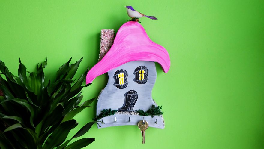 I Make Wooden Houses That You Can Hang On Your Wall